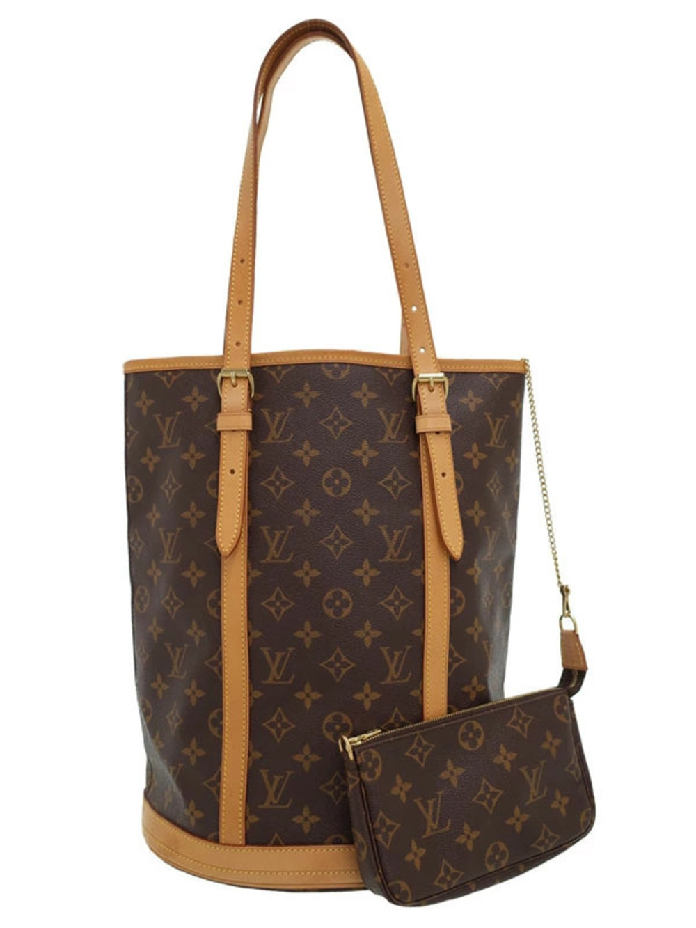 Louis Vuitton Monogram Bucket Shoulder Bag